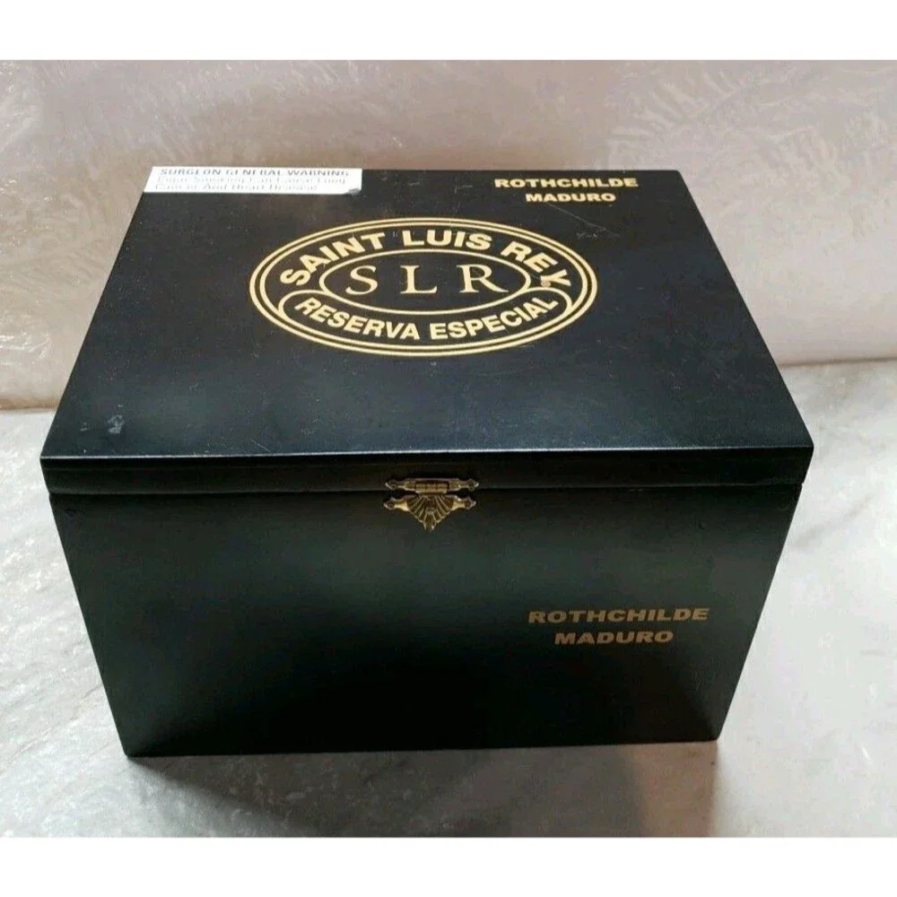Vintage Saint Luis Rey Reserva Rothchilde Wooden Cigar Box Corona 8
